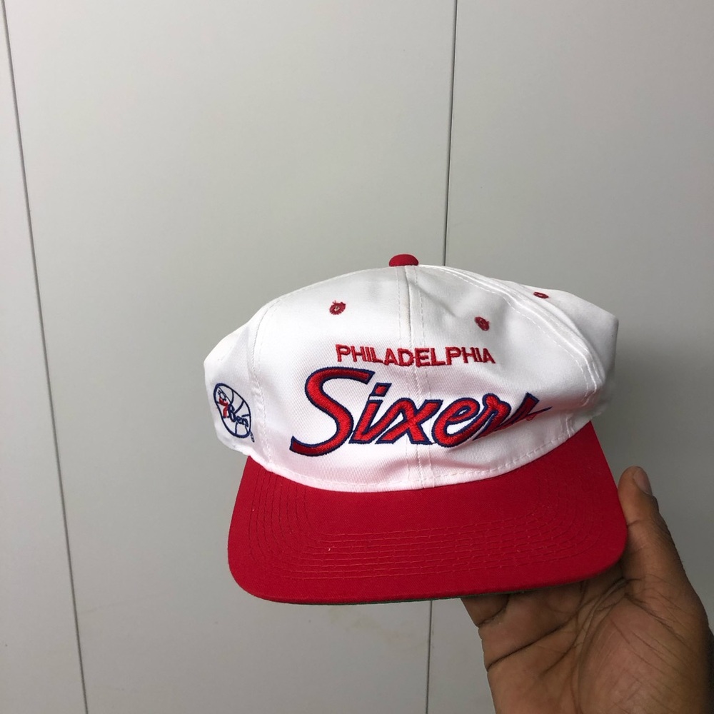Vintage Philadelphia 76ers Script Hat